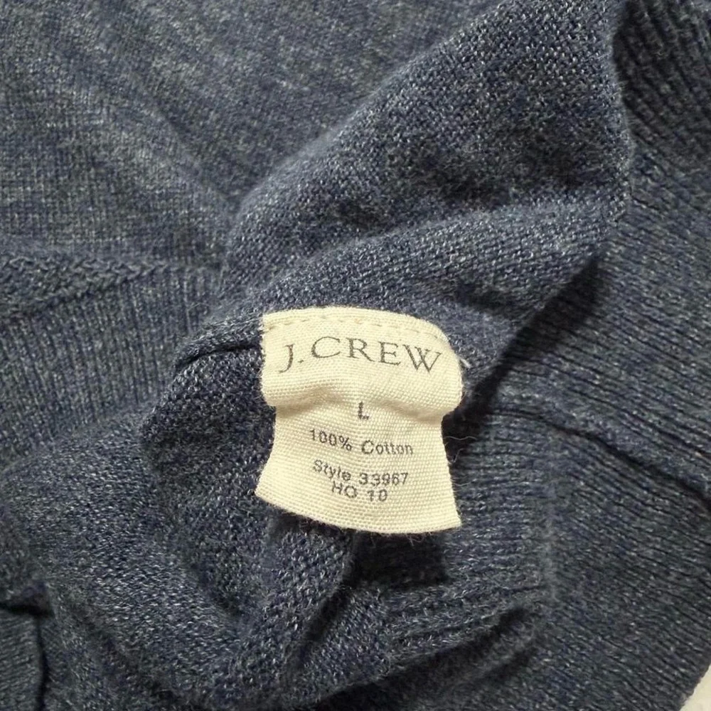 J. Crew oversized crewneck pullover sweatshirt 100% Cotton Large